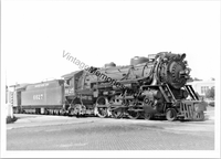 Vintage Missouri Pacific Line Railroad 6627 Steam Locomotive T3-398