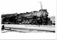 Vintage Missouri Pacific Line Railroad 5335 Steam Locomotive T3-393