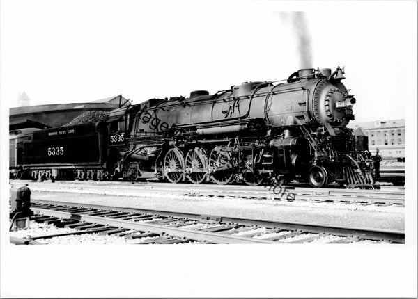 Vintage Missouri Pacific Line Railroad 5335 Steam Locomotive T3-393