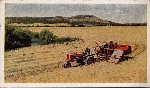 All-Crop Harvester Postcard PC389