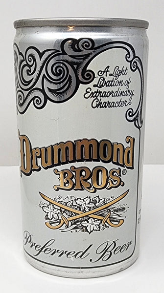 Vintage 1980's Drummond Bros. Beer Can Falls City Brewing CO Pop Top Empty BC1-57