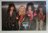 Vintage 1986 Vinnie Vincent Invasion Concert Poster 32" X 22" NOS P-93