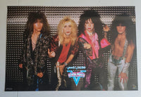 Vintage 1986 Vinnie Vincent Invasion Concert Poster 32" X 22" NOS P-93