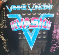 Vintage 1986 Vinnie Vincent Invasion Concert Poster 32" X 22" NOS P-93