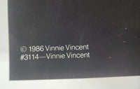 Vintage 1986 Vinnie Vincent Invasion Concert Poster 32" X 22" NOS P-93