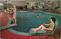 The Spa Motel Chicago IL Postcard PC455