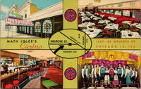 Math Igler's Casino Chicago IL Postcard PC453