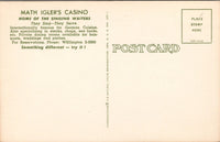 Math Igler's Casino Chicago IL Postcard PC453