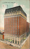 La Salle Hotel Chicago IL Postcard PC453