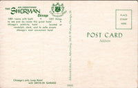 The Sherman Chicago IL Postcard PC459