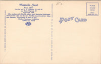 Magnolia Court Springfield IL Postcard PC461