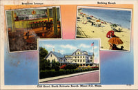 Cliff Hotel Scituate Beach Minot PO MA Postcard PC461