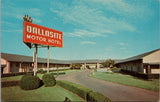 The Dallasite Motor Hotel Dallas Texas Postcard PC462