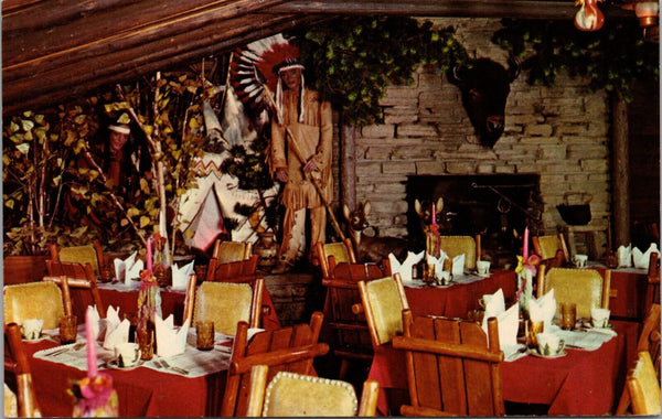 Welcome to the Rustic Manor Restaurant and Cocktail Lounge Gurnee IL Postcard PC