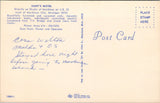 Hunt's Motel Mackinaw MI Postcard PC464