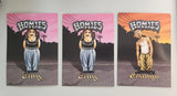 Homies Series 2  Lot of 3 1.75" Vending Figures 3 Card 1 Mag 236A2