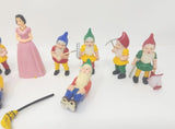 Snow White & Seven Dwarfs Vintage Cake Topper Decoration Set U1