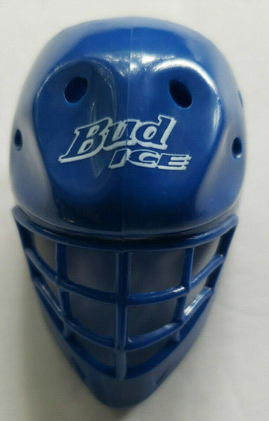 Vintage Bud Ice Hockey Helmet Bottle Topper Set of 2 Unopened New Vintage