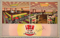 Hi Hat Club East Dubuque IL Postcard PC468