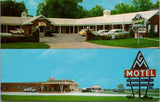 Yording's Motel Jacksonville IL Postcard PC467