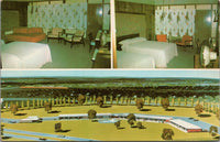 Leur's Clark Motor Lodge East Alton IL Postcard PC467