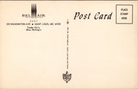 Bel Air Motor Hotels Saint Louis MO Postcard PC467