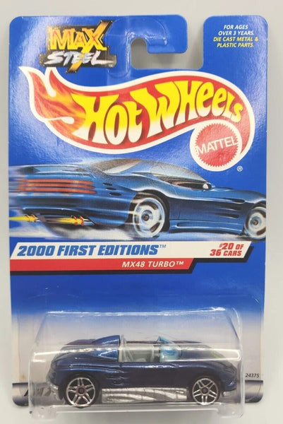 Hot Wheels - MX48 Turbo - Purple - 2000 First Edition HW14