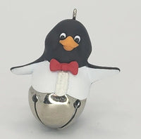 1999 Hallmark Miniature Christmas Ornament Christmas Bells Penguin U236