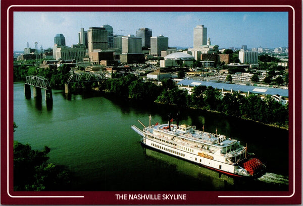 The Nashville Skyline Nashville TN Postcard PC475