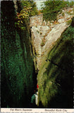 Fat Man's Squeeze Rock City Chattanooga TN Postcard PC475