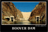 Hoover Dam Nevada-Arizona Postcard PC474