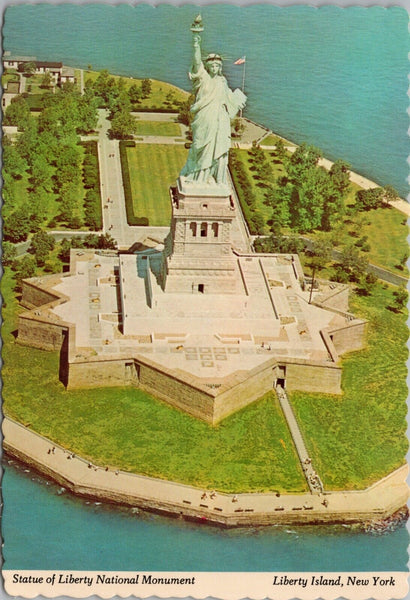 Statue of Liberty National Monument Liberty Island NY Postcard PC474