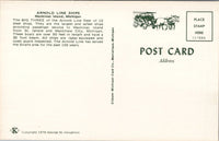 Arnold Line Ships Mackinac Island MI Postcard PC473