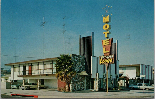 Sportsman's Motel San Diego CA Postcard PC472