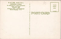 Baer's Motel Hoopeston IL Postcard PC471
