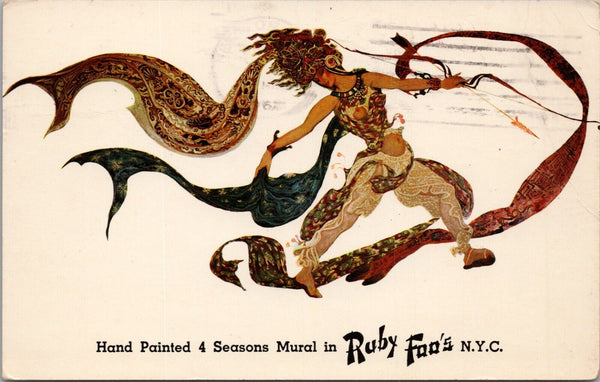 Ruby Foo's New York City NY Postcard PC470
