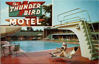 Thunderbird Motel Chicago IL Postcard PC470