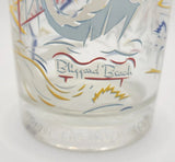 Vintage Walt Disney World 25th Anniversary Remember Magic Goofy Beach Cup Glass