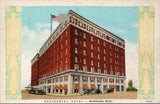Occidental Hotel Muskegon MI Postcard PC479