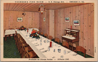 Younker's Pine Room Chicago IL Postcard PC478