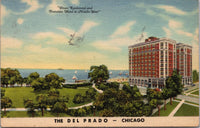 The Del Prado Chicago IL Postcard PC478