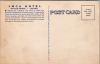 The Cafeteria YMCA Hotel Chicago IL Postcard PC478