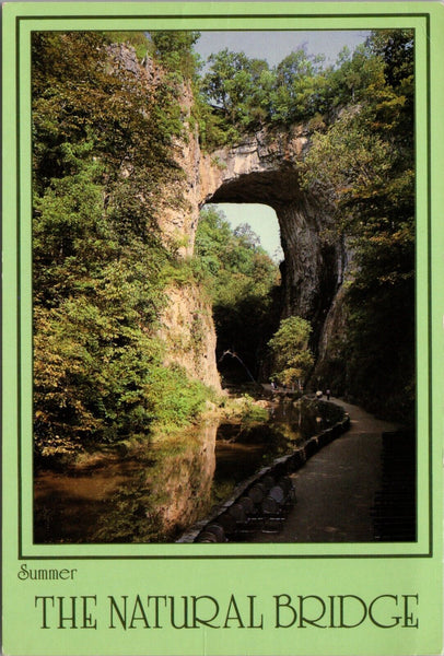 The Natural Bridge Virginia Postcard PC477