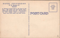 Hotel Chicagoan Chicago IL Postcard PC480