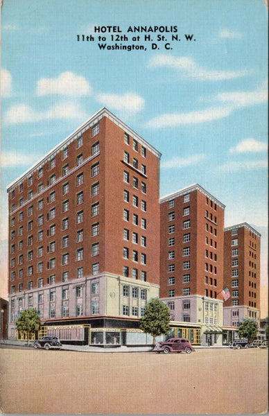 Hotel Annapolis Washington DC Postcard PC480