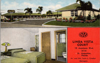 Linda Vista Court St. Augustine FL Postcard PC482