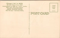 Chicago's YMCA Hotel Chicago IL Postcard PC482