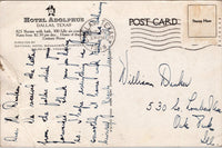 Hotel Adolphus Dallas TX Postcard PC481