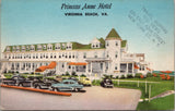 Princess Anne Hotel Virginia Beach VA Postcard PC481