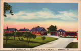 Gibons Brick Cabins Marshall IL Postcard PC481
